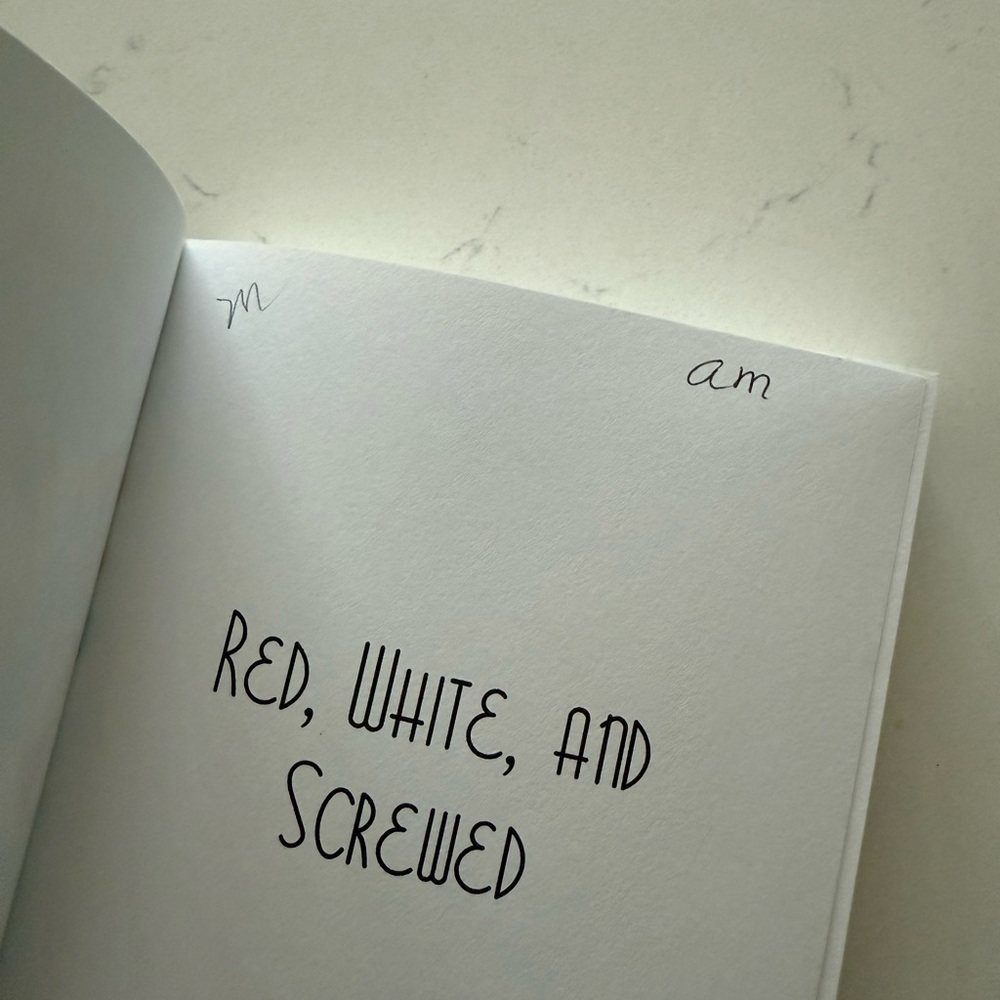 Red White & Screwed Politics Just Got Personal - Paperback Book - Picture 3 of 5